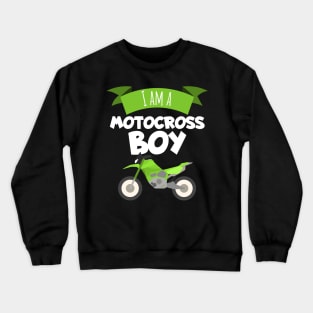 Motocross boy Crewneck Sweatshirt
